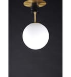 Maxim Lighting - 26031SWSBRBK - Vesper 9.75" Semi-Flush by Maxim Lighting - Image 2