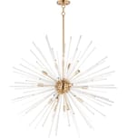 Maxim Lighting - 28666CLSBR - Polaris 40" Pendant by Maxim Lighting