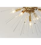 Maxim Lighting - 28666CLSBR - Polaris 40" Pendant by Maxim Lighting - Image 4
