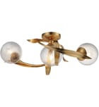 Maxim Lighting - 28717CRGL - Firenze 21.5-Inch Flush Mount by Maxim Lighting