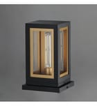 Maxim Lighting - 30050CLBKGLD - Neoclass 11.5-Inch Pier Mount Light by Maxim Lighting - Image 3