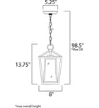 Maxim Lighting - 3179CLBK - Artisan 8" Outdoor Pendant by Maxim Lighting - Image 5