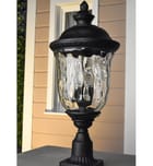 Maxim Lighting - 3421WGOB - Carriage House 29" 3 Light Incandescent Outdoor Post Light by Maxim Lighting - Image 9