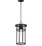 Maxim Lighting - 40629CLBK - Clyde Vivex 9" Outdoor Pendant by Maxim Lighting
