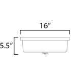 Maxim Lighting - Fuller 16-Inch Flush Mount by Maxim Lighting - Image 2