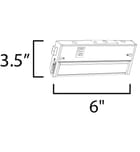 Maxim Lighting - CounterMax 5K 6" Under Cabinet Light by Maxim Lighting - Image 5