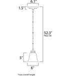 Maxim Lighting - Basix 6.5" Pendant by Maxim Lighting - Image 2