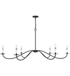 Meridian - M100105MBK - Meridian 60" Chandelier by Meridian