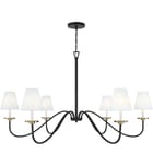 Meridian - M100106BNB - Meridian 60" Chandelier by Meridian