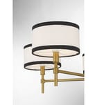 Meridian - M10011NB - Meridian 30" Chandelier by Meridian - Image 6