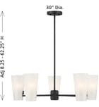 Meridian - Meridian 30" Chandelier by Meridian - Image 6