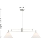Meridian - Meridian 40" Chandelier by Meridian - Image 5