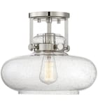 Meridian - Meridian 12" Semi-Flush Mount by Meridian - Image 2