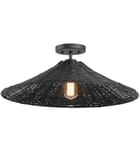 Meridian - Meridian 22" Semi-Flush Mount by Meridian - Image 3