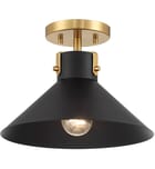 Meridian - Meridian 11.5" Semi-Flush Mount by Meridian