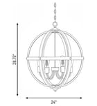 Meridian - M70034WB - Meridian 24" Pendant by Meridian - Image 5