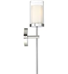 Meridian - M90016CH - Meridian 20" Wall Sconce by Meridian - Image 3
