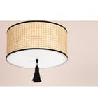 Mitzi - H520502-SBK - Dolores 15" Flush Mount by Mitzi