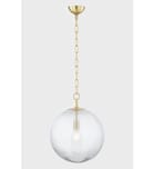 Mitzi - H815701L-AGB - Sara 15" Pendant by Mitzi
