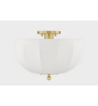 Mitzi - H816601-AGB - Meshelle 13.5" Flush Mount by Mitzi - Image 4