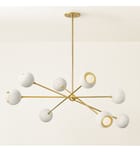 Mitzi - H832808-AGB/SCR - Saylor 53.75" Chandelier by Mitzi - Image 4