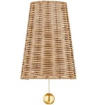 Mitzi - H857101-AGB - Naida 14" Wall Sconce by Mitzi