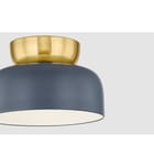 Mitzi - H890501L-AGB/SBL - Batya 13" Flush Mount by Mitzi - Image 3