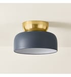 Mitzi - H890501L-AGB/SBL - Batya 13" Flush Mount by Mitzi - Image 2