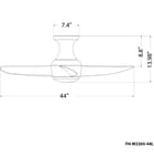 Modern Forms - Corona Flush Mount Fan by Modern Forms - Image 4