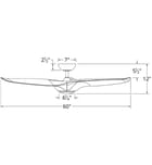 Modern Forms - Morpheus III 60" Ceiling Fan by Modern Forms - Image 2