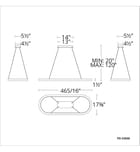 Modern Forms - Racetrack 46.25" Chandelier by Modern Forms - Image 6