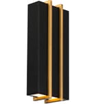Modern Forms - WS-36112-BK/AB - Poet 12.38" Wall Sconce by Modern Forms