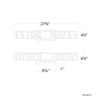 Modern Forms - Juliet 15" Bath Vanity Light by Modern Forms - Image 3