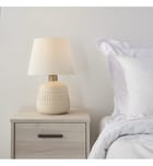 Nourison - 848783006815 - Textured Tribal Ceramic 16" Accent Lamp by Nourison - Image 2