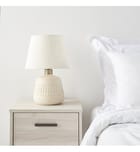 Nourison - 848783006815 - Textured Tribal Ceramic 16" Accent Lamp by Nourison - Image 4