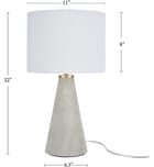 Nourison - 848783006822 - Cement 22" Table Lamp by Nourison - Image 7