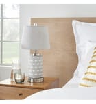 Nourison - 848783007393 - Patterned Concrete 21" Table Lamp by Nourison - Image 5