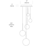 Pablo Designs - Bola Chandelier by Pablo Designs - Image 3