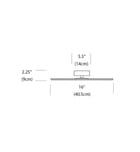 Pablo Designs - CIRC FSH 16 WHT - Circa 16" Flush Mount by Pablo Designs - Image 3