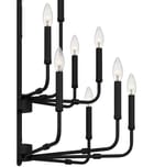 Quoizel - ABR5132MBK - Abner 32" Chandelier by Quoizel - Image 5