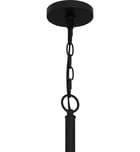 Quoizel - ABR5132MBK - Abner 32" Chandelier by Quoizel - Image 3