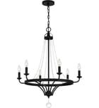 Quoizel - ADL5026MBK - Adelaide 26" Chandelier by Quoizel