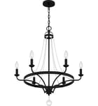 Quoizel - ADL5026MBK - Adelaide 26" Chandelier by Quoizel - Image 7