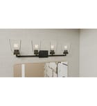 Quoizel - ALY8632MBK - Almany 32.25" Bath Vanity Light by Quoizel - Image 3