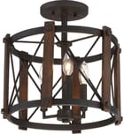 Quoizel - BRO1715MK - Baron 15" Semi-Flush Mount by Quoizel - Image 4