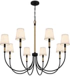 Quoizel - BYL5039MBK - Bayside 39" Chandelier by Quoizel - Image 7