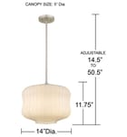 Quoizel - CARA1814BN - Cara 14-inch Pendant by Quoizel - Image 6