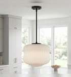 Quoizel - CARA1814MBK - Cara 14-inch Pendant by Quoizel - Image 3
