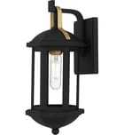 Quoizel - CFD8406MBK - Crestfield 15.25" Outdoor Wall Sconce by Quoizel