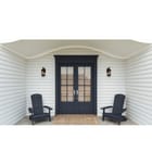 Quoizel - CFD8406MBK - Crestfield 15.25" Outdoor Wall Sconce by Quoizel - Image 2